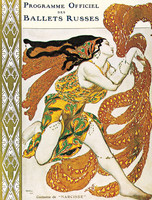 Une Bacchante dans le ballet Narcisse
