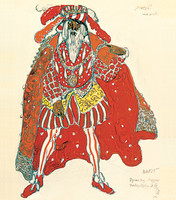 Costume d’un convive pour le ballet La Légende de Joseph