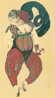 Design für die Almee Kostüm in Sheherazade