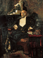 Mikhail Vrubel, Bildnis Savva Mamontov