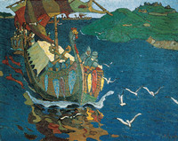 Nicolas Roerich, Les visiteurs d'Outre-Mer