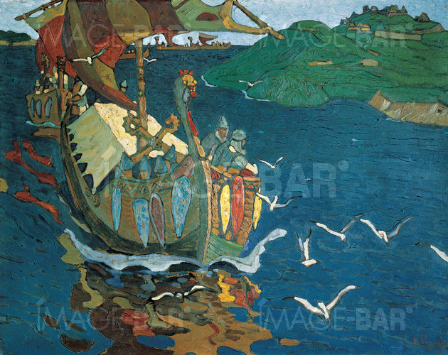 Nicholas Roerich, Visitors from over the sea