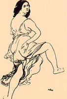 Bildnis Isadora Duncan