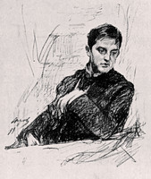 Valentin Serov, Portrait de Dimitri Filosofov