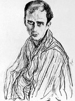 Valentin Serow, Bildnis Mikhail Fokine