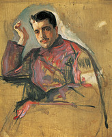 Valentin Serov, Portrait de Serge Diaghilev