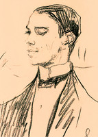 Valentin Serov, Portrait de Vatslav Nijinski