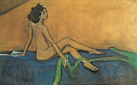 Valentin Serov, Portrait de la danseuse Ida Rubinstein