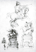 Studie für das Trivulzio-Monument