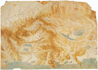 Map of Tuscany and Emilie-Romagne