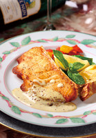 Fried Cod with Cream Sauce