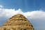 A Mound under Blue Sky and White Cloud