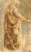 Kopie einer Figur aus Der Tribut von Masaccio