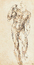 Stehender nackter Mann