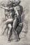 Nude study for Sistine Chapel Ceiling