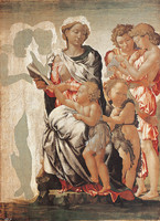 The Virgin and Child with St John and Angels (The Manchester Madonna)