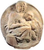 Virgin with Child and St John the Baptist as a Child (Tondo Pitti)