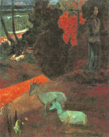 Tarari maruru (Paysage aux deux Chèvres)