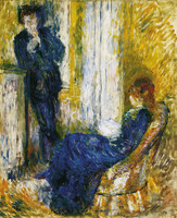 Near the Fireplace