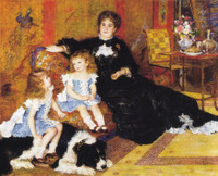 Porträt Madame Charpentier und ihre Kinder
