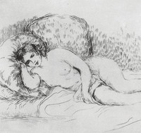 Porträt Mademoiselle Fournaise