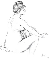 Sitzbadegast wischte sich Arm