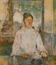 La comtesse Adèle de Toulouse-Lautrec (la mère de l'artiste en train de prendre son petit déjeuner au château de Malromé)