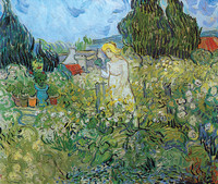 Mademoiselle Gachet im Garten in Auvers-sur-Oise