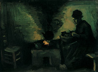 Paysanne près de l’âtre, Nuenen