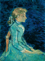 Portrait d’Adeline Ravoux, Auvers-sur-Oise