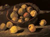 Nature morte avec pommes dans un panier, Nuenen