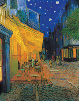 Terrasse eines Café bei Nacht (Place du Forum), Arles