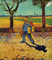 Der Künstler auf dem Weg nach Tarascon, Arles