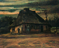 Chaumière à la tombée du jour, Nuenen