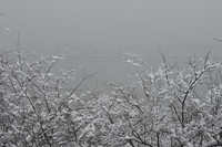 A Overlooking of the Bai Causeway in Winter