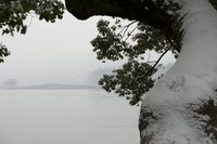 The Broken Bridge in Winter